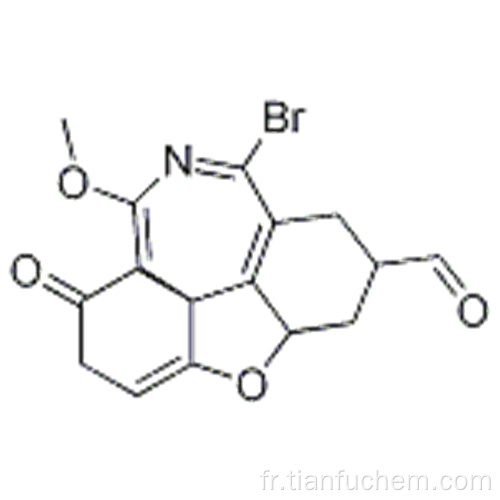 4a, 5,9,10,11,12-hexahydro-1-bromo-3-méthoxy-11-formyl-6H-benzofuro [3a, 3,2-ef] [2] benzazépine-6-one CAS 122584-14 -9